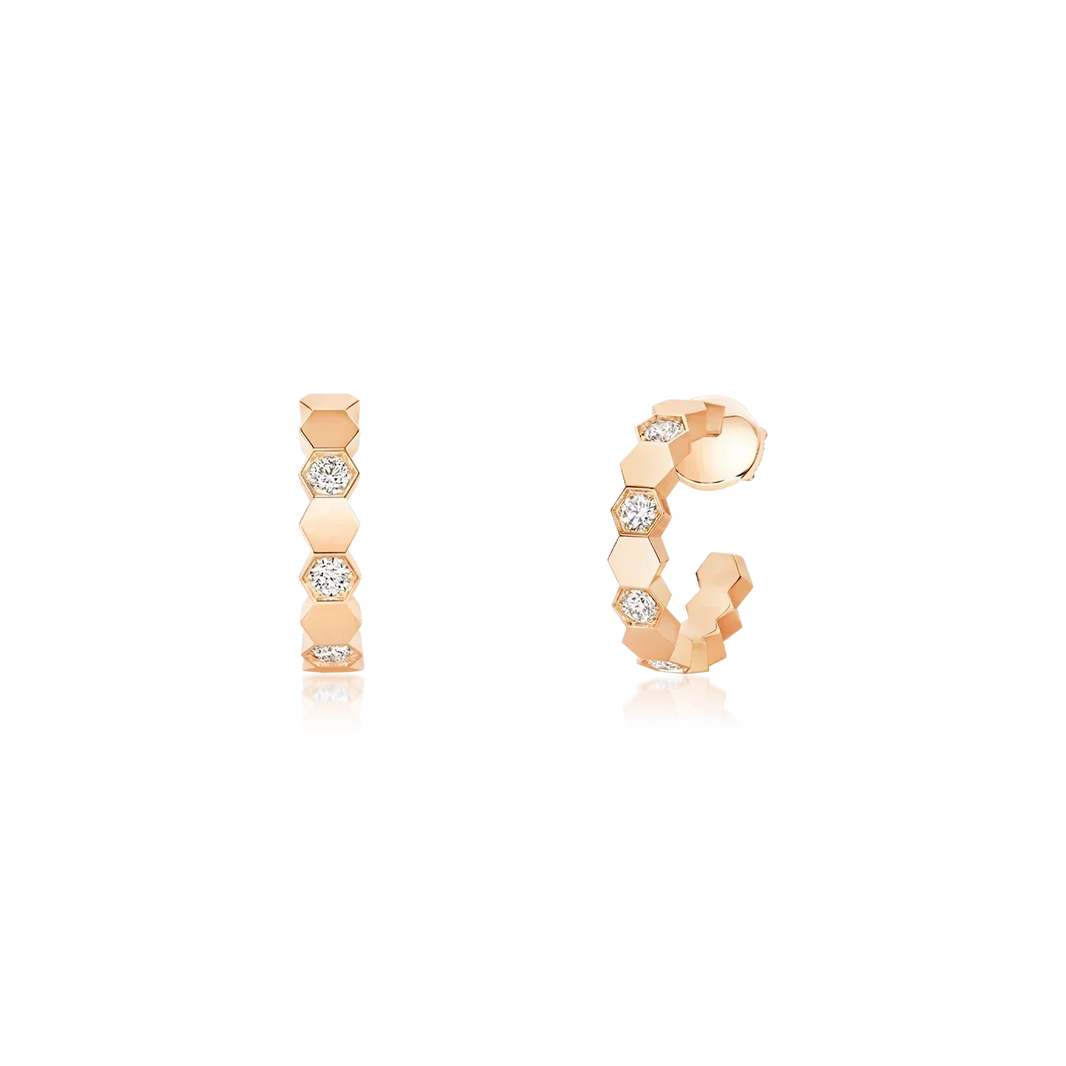 [Luna Brilliance]Hollow Design Four-Leaf Clover Flower Shape Ring