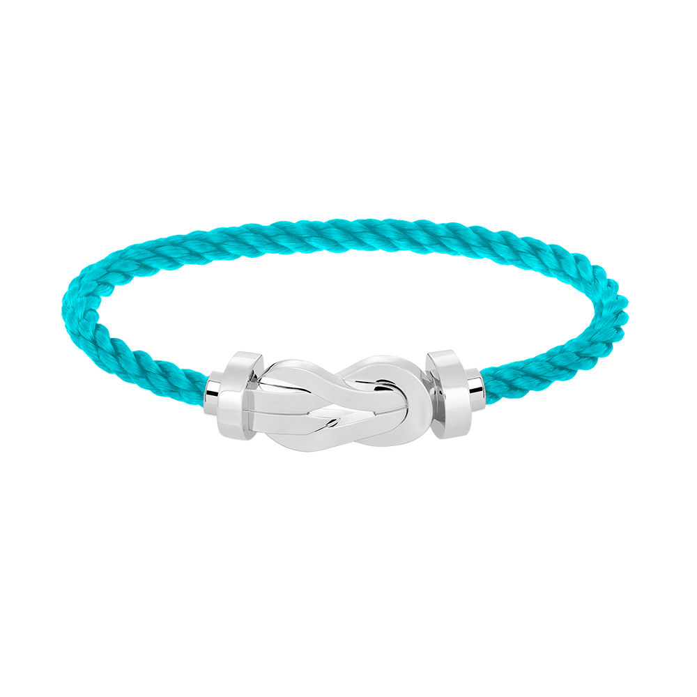 [Lunabriance]CHANCE LARGE 8 FIGURE BUCKLE NO DIAMOND BRACELET SILVER