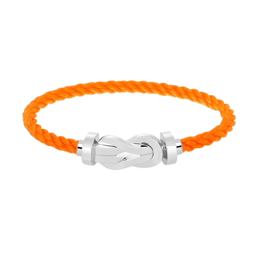 [Lunabriance]CHANCE LARGE 8 FIGURE BUCKLE NO DIAMOND BRACELET SILVER