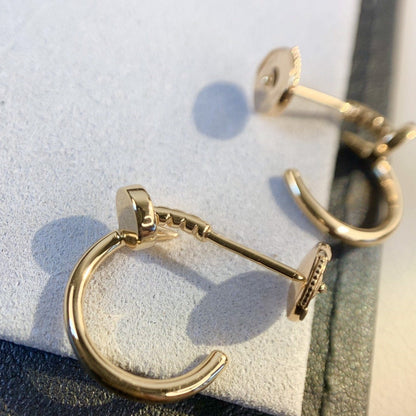 [Lunabriance]JUSTE EARRINGS PINK GOLD