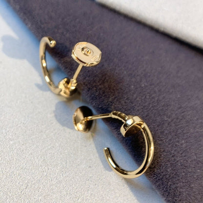 [Lunabriance]JUSTE EARRINGS PINK GOLD