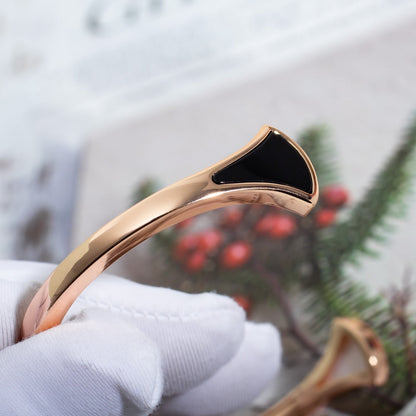 [Lunabriance]DREAM BRACELET OPEN PINK GOLD MOP