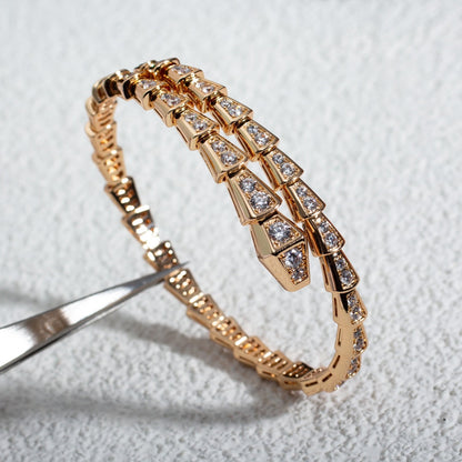 [Lunabriance]SERPENTI BRACELET 6.8MM PINK GOLD DIAMOND
