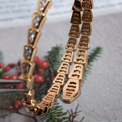 [Lunabriance]SERPENTI BRACELET 6.8MM PINK GOLD DIAMOND