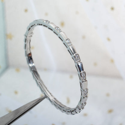[Lunabriance]SERPENTI BRACELET SILVER DIAMOND