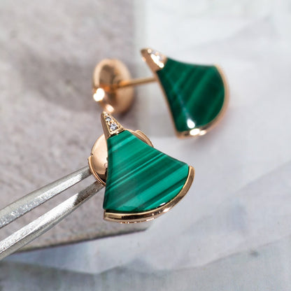 [Lunabriance]DIVAS DREAM EARRINGS PINK GOLD