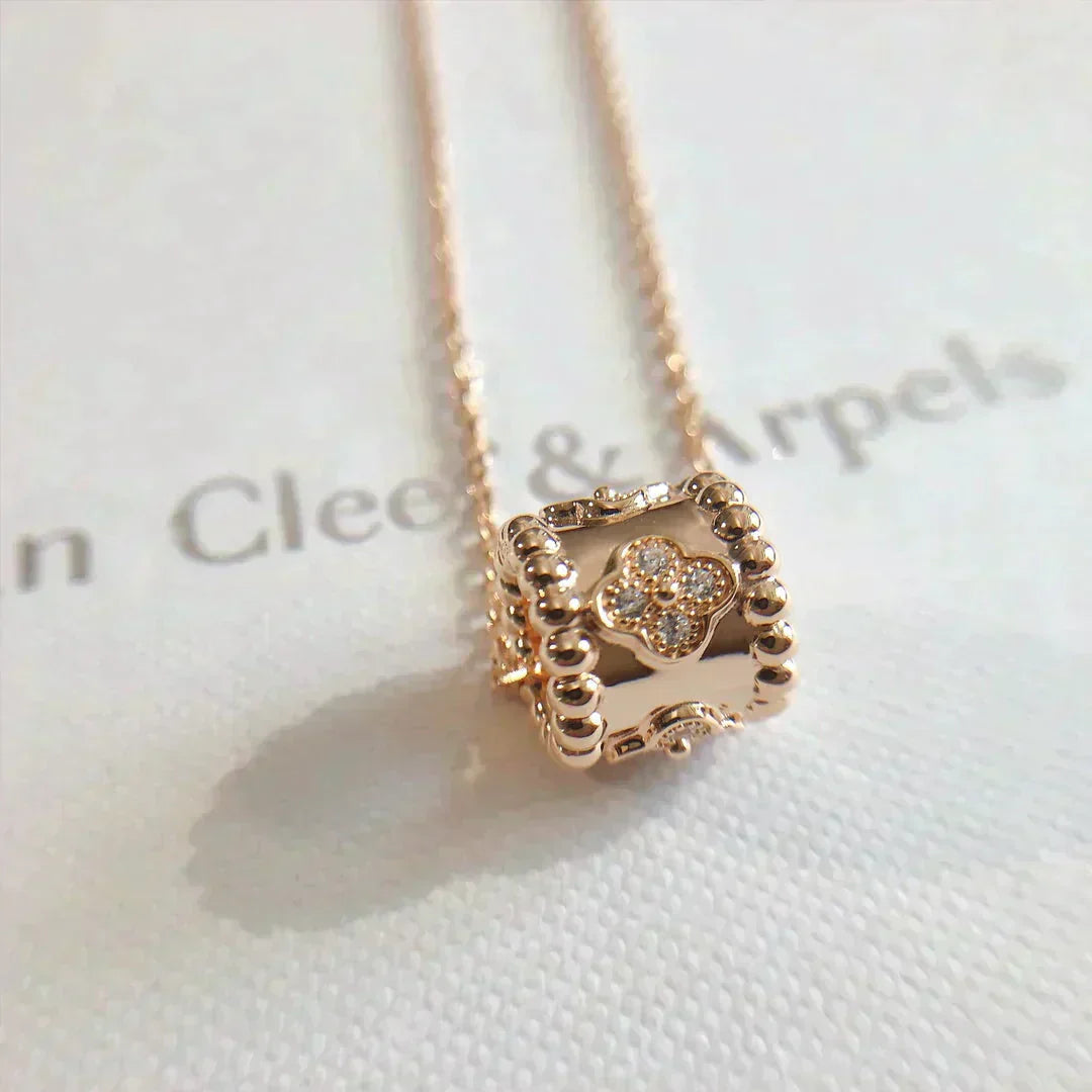 [Lunabriance]PERLEE PEDANT NECKLACE GOLD / ROSE GOLD