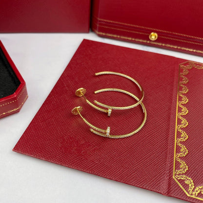 [Lunabriance]JUSTE EARRINGS FULL DIAMONDS 1.8MM