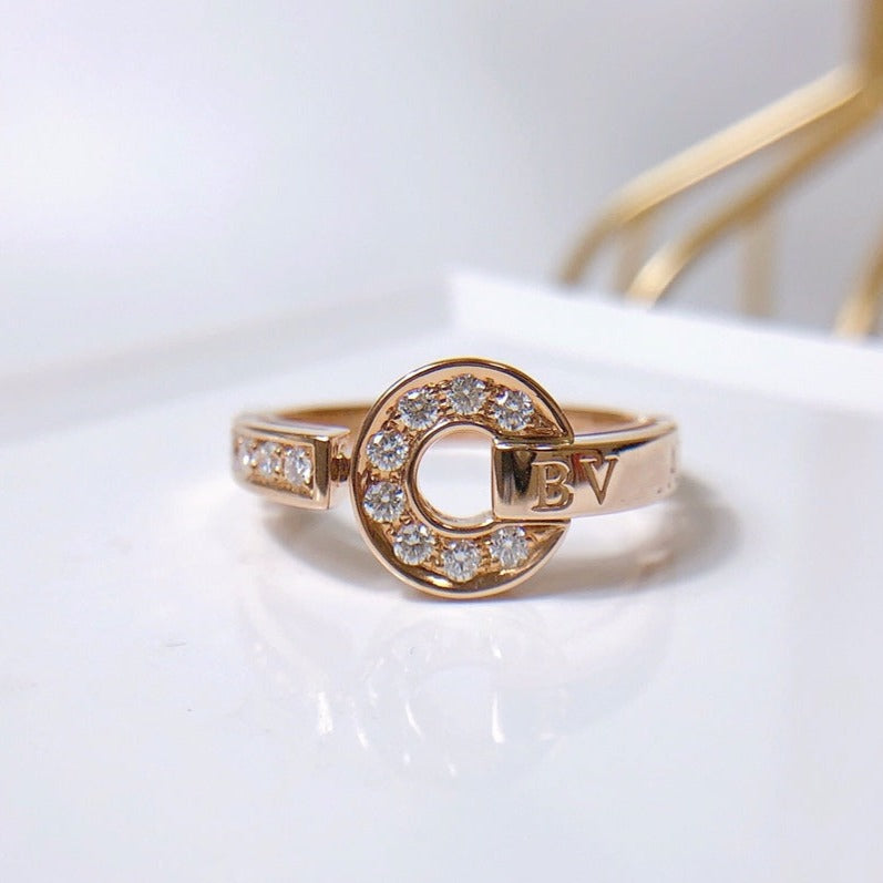 [Lunabriance]DREAM RING DIAMOND PINK GOLD