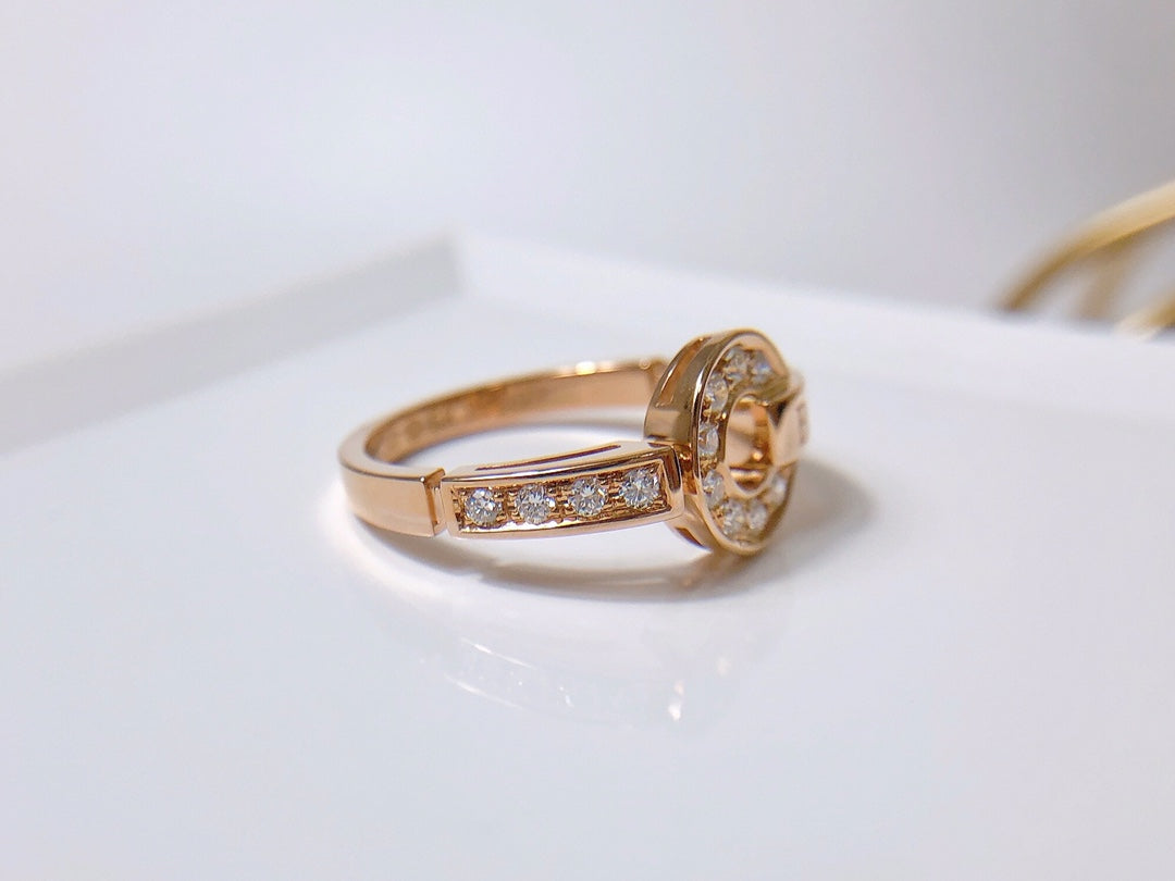 [Lunabriance]DREAM RING DIAMOND PINK GOLD