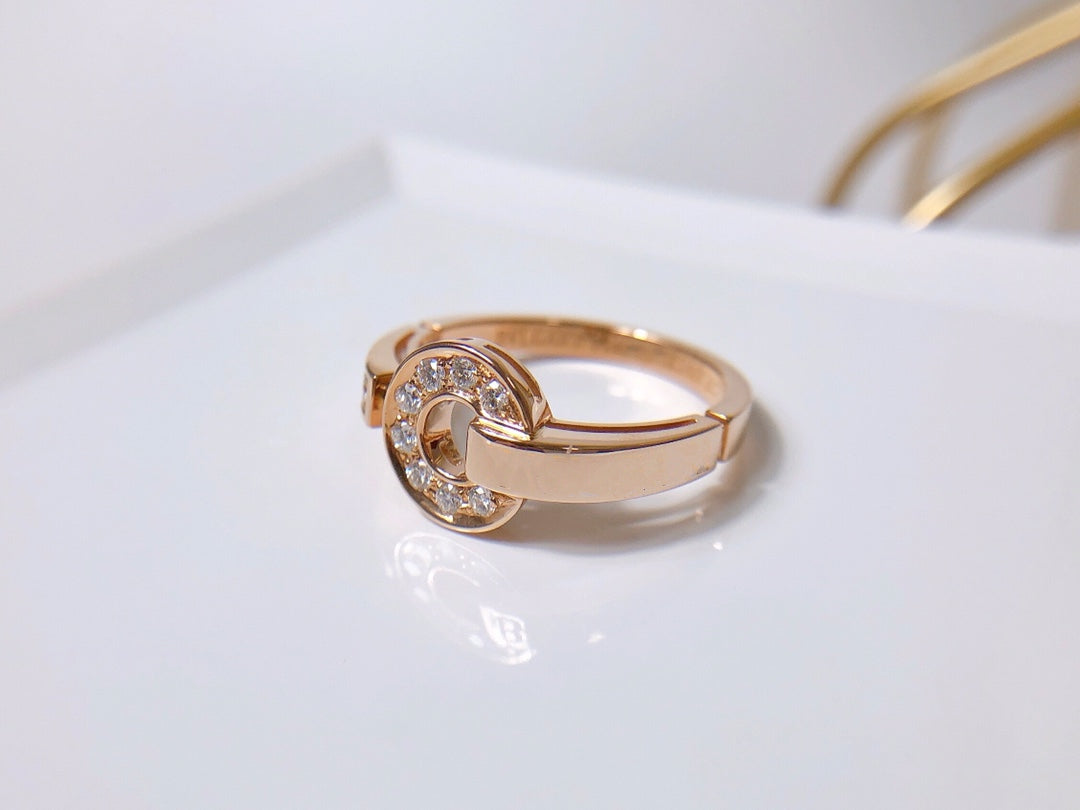 [Lunabriance]DREAM RING DIAMOND PINK GOLD