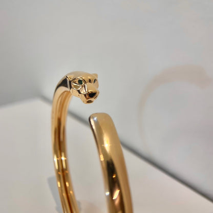 [Lunabriance]PANTHERE GOLD OPEN BRACELET