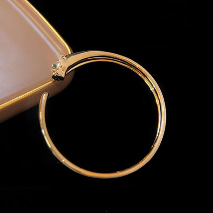 [Lunabriance]PANTHERE GOLD OPEN BRACELET