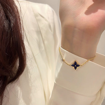 [Lunabriance]COLOR STAR PINK GOLD DIAMOND BRACELET