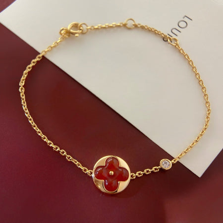 [Luna Brilliance]SUN PEDANT CARNELIAN BRACELET
