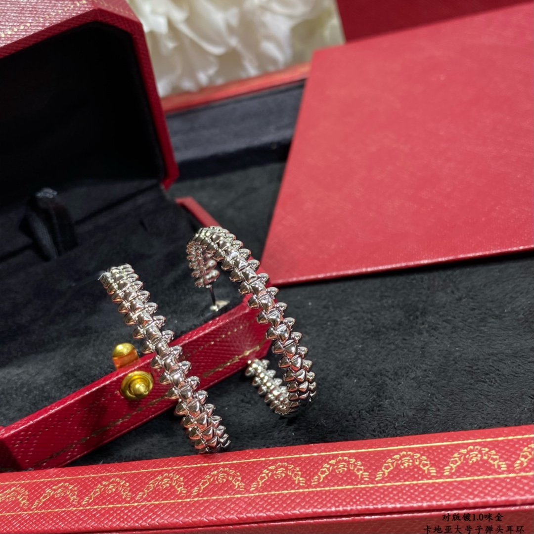 [Lunabriance]CLASH LARGE HOOP EARRINGS