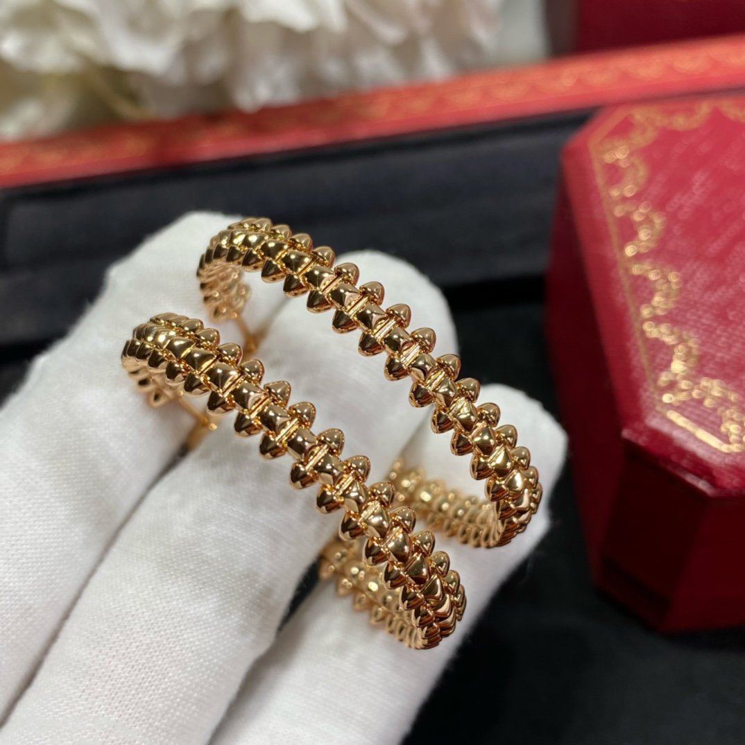 [Lunabriance]CLASH LARGE HOOP EARRINGS