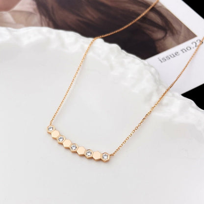 [Lunabriance]BEE MY LOVE DIAMOND NECKLACE