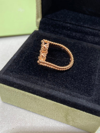 [Luna Brilliance]CLOVER RIVERSIBLE RING GOLD COLLECTION