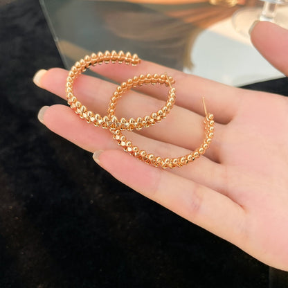 [Lunabriance]CLASH HOOP EARRINGS