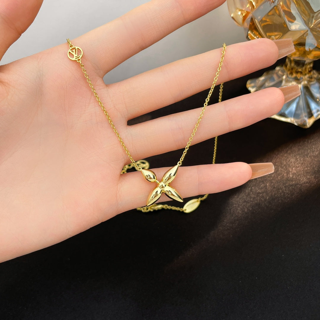 [Lunabriance]LOUISETTE GOLD NECKLACE