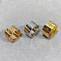 [Luna Brilliance]LOVE 11MM LARGE RING