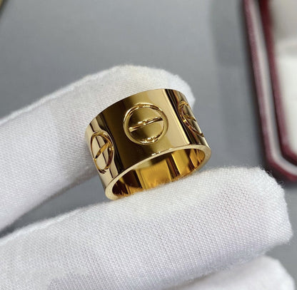 [Lunabriance]LOVE 11MM LARGE RING