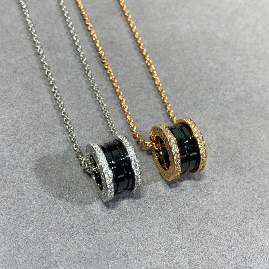 [Lunabriance]ZERO 1 DIAMOND CERAMIC NECKLACE