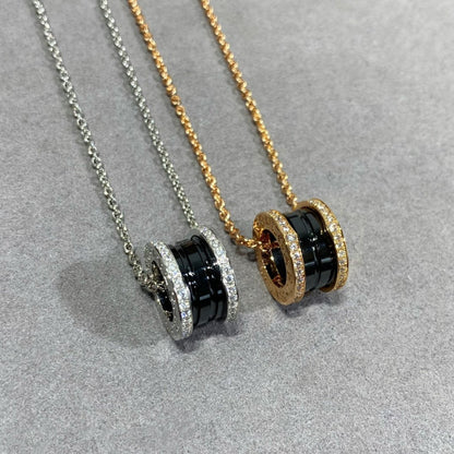 [Lunabriance]ZERO 1 DIAMOND CERAMIC NECKLACE