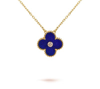 [Luna Brilliance]CLOVER 15MM CHRISTMAS LIMITED EDITION SINGLE FLOWER NECKLACE