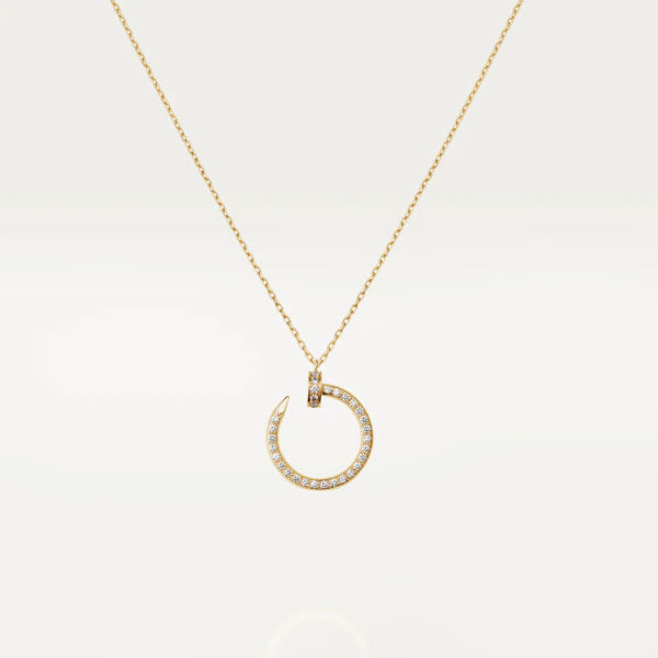 [Lunabriance]JUSTE NECKLACE GOLD DIAMONDS