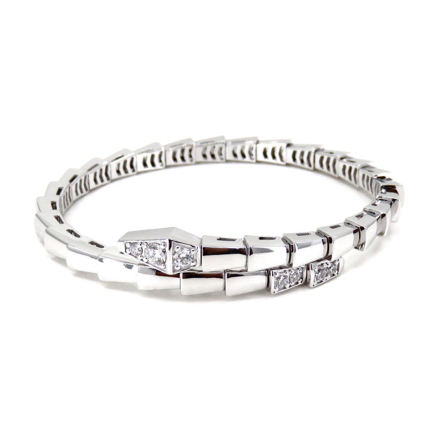 [Lunabriance]SERPENTI BRACELET DIAMONDS SILVER
