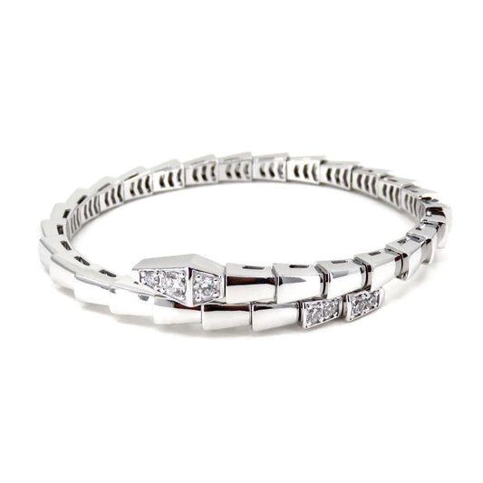 [Lunabriance]SERPENTI BRACELET DIAMONDS SILVER