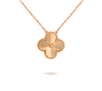 [Luna Brilliance]CLOVER 15MM SINGLE FLOWER NECKLACE COLLECTION