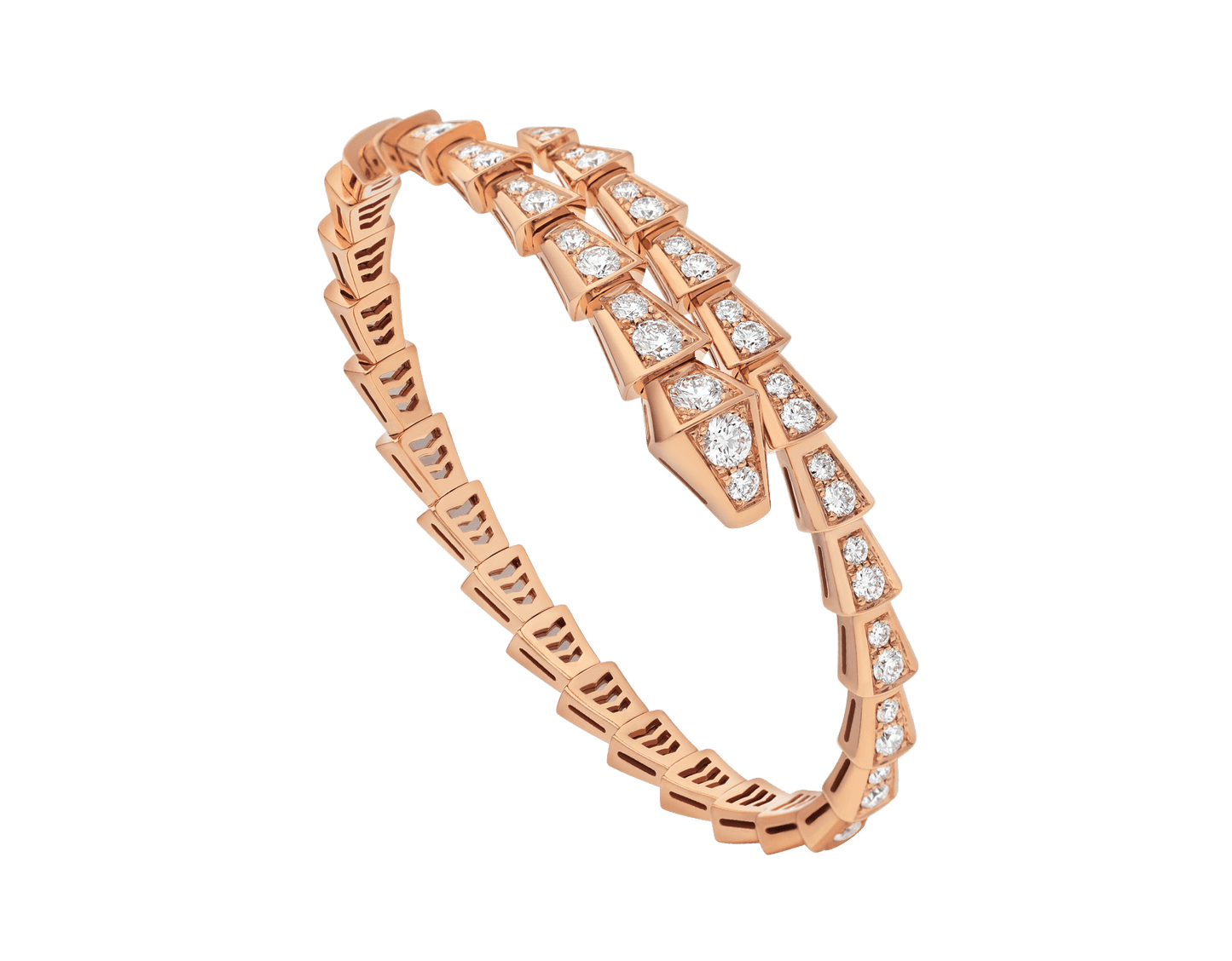 [Lunabriance]SERPENTI BRACELET 6.8MM PINK GOLD DIAMOND