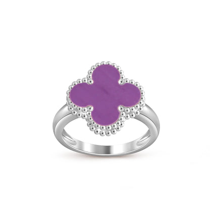 [Luna Brilliance]CLOVER SILVER RING COLLECTION