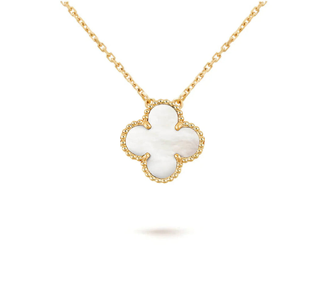 [Luna Brilliance]CLOVER 15MM SINGLE FLOWER NECKLACE COLLECTION