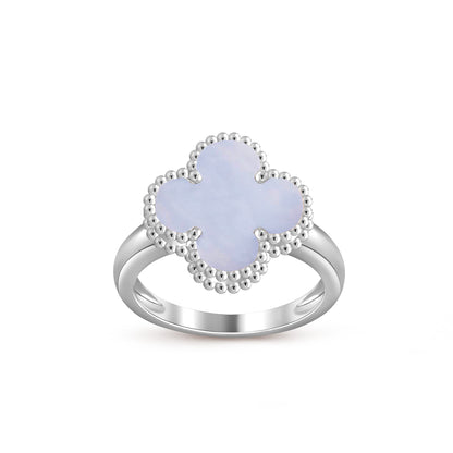 [Luna Brilliance]CLOVER SILVER RING COLLECTION