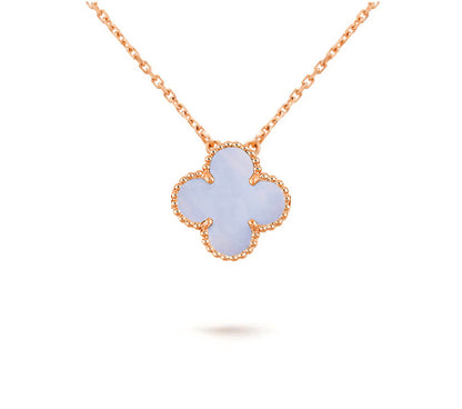 [Luna Brilliance]CLOVER 15MM SINGLE FLOWER NECKLACE COLLECTION