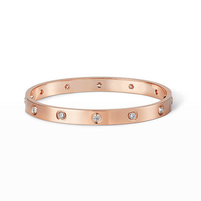 [Lunabriance]LOVE BRACELET 6.1MM 10 DIAMONDS