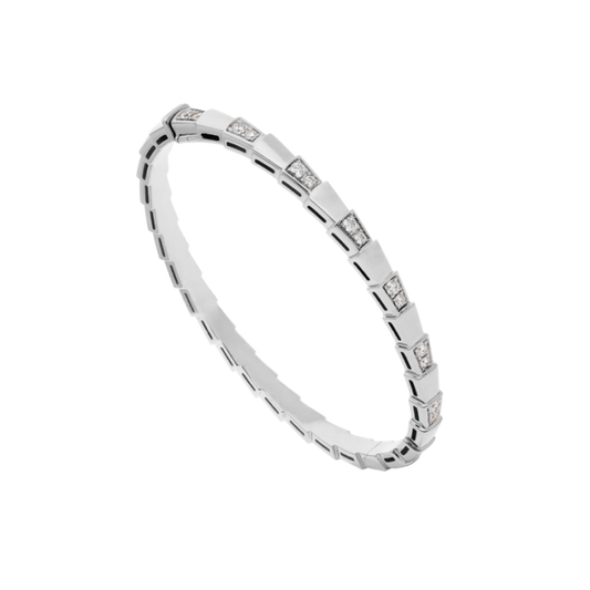 [Lunabriance]SERPENTI BRACELET SILVER DIAMOND