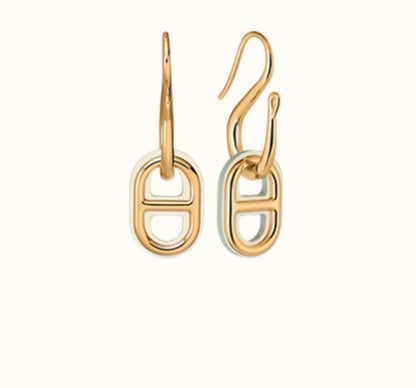 [Lunabriance]HM O'MAILLON GOLD EARRINGS