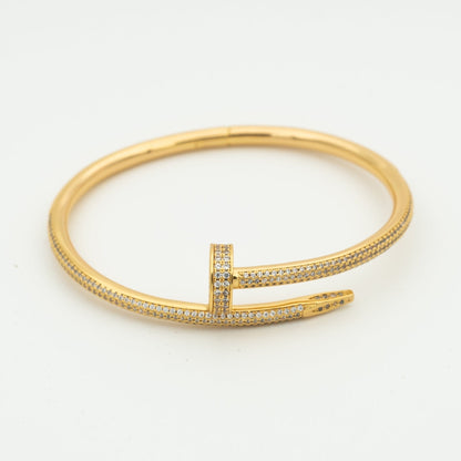 [Lunabriance]JUSTE BRACELET 3.5MM ALL DIAMONDS