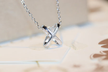 [Lunabriance]JEUX DE DIAMOND NECKLACE