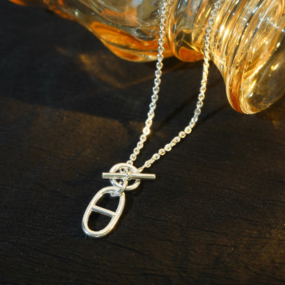 [Lunabriance]HM CHAINE D'ANCRE PENDANT NECKLACE STERLING SILVER
