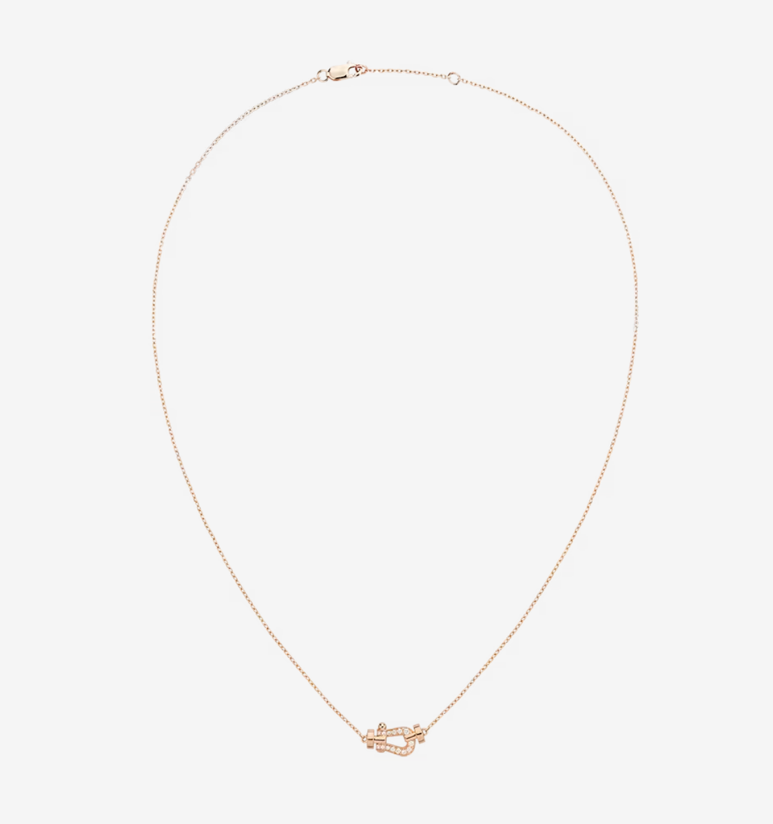 [Lunabriance]FORCE 10 DIAMOND PINK GOLD NECKLACE MINI MODEL