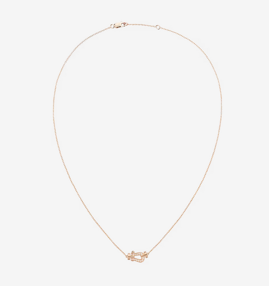 [Lunabriance]FORCE 10 DIAMOND PINK GOLD NECKLACE MINI MODEL
