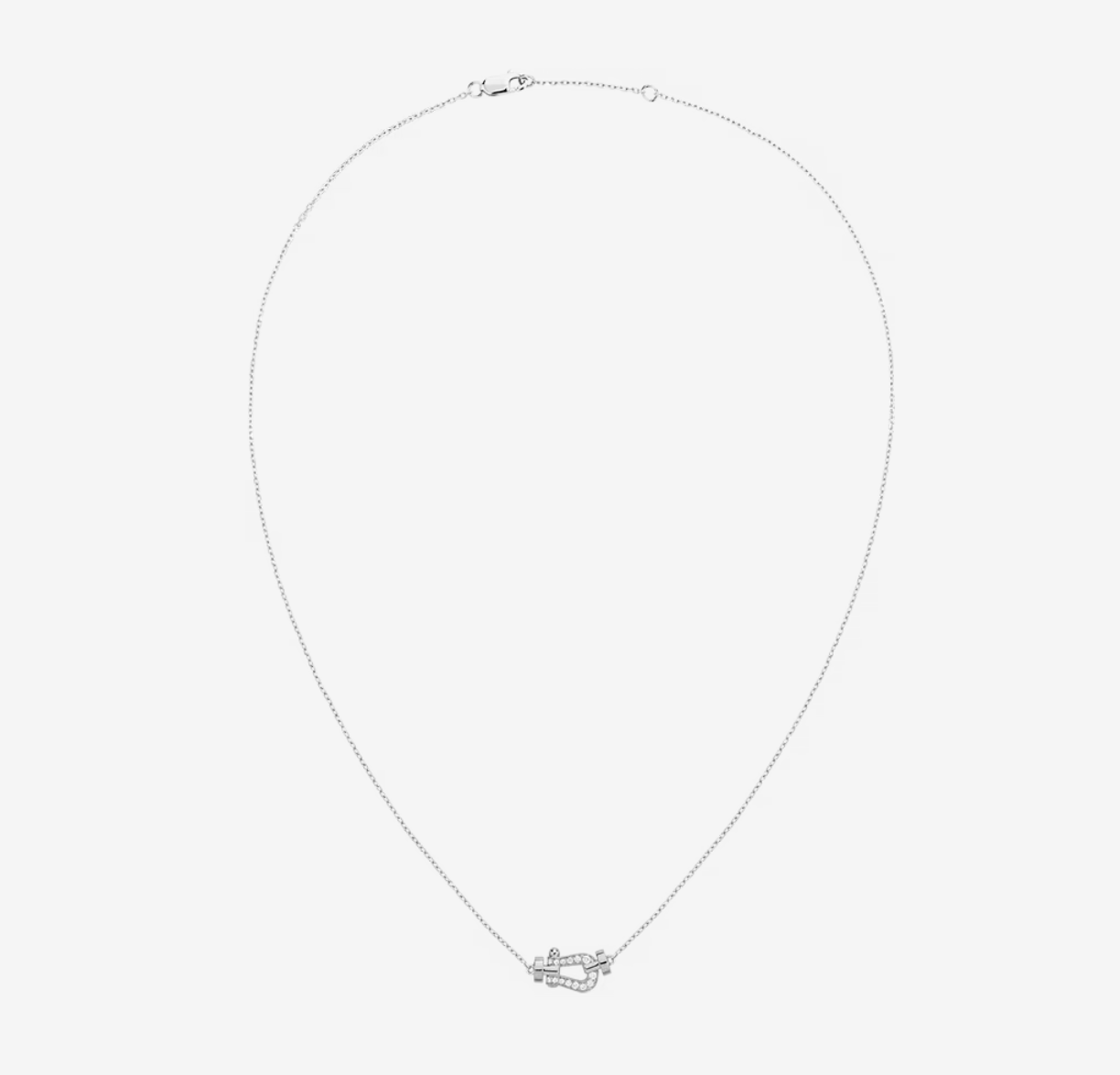 [Lunabriance]FORCE 10 DIAMOND SILVER NECKLACE MINI MODEL