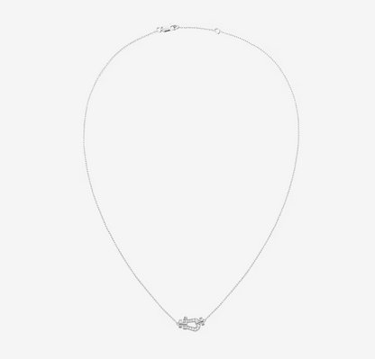 [Lunabriance]FORCE 10 DIAMOND SILVER NECKLACE MINI MODEL