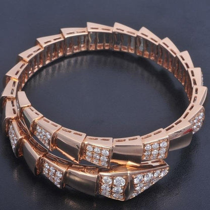 [Lunabriance]SERPENTI BRACELET PINK GOLD DIAMOND